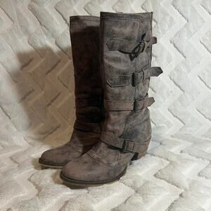 Dingo 1969 brown leather boots